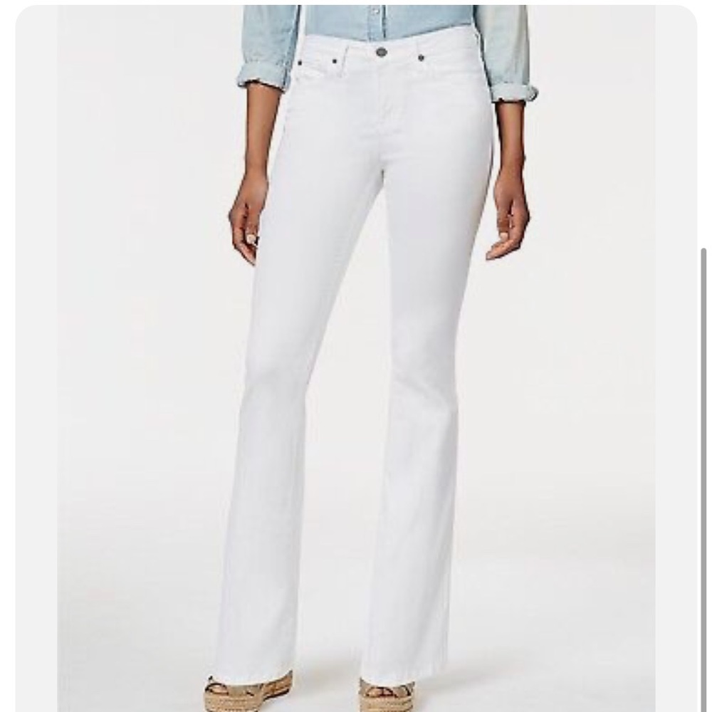 Calvin Klein - White Flare Jeans